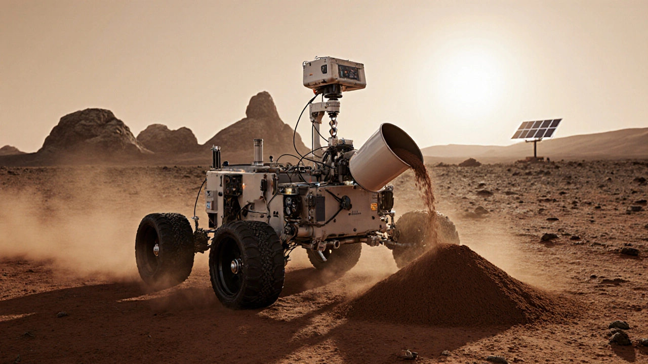 Mars Water Extraction: Drilling and Heating Methods for Regolith